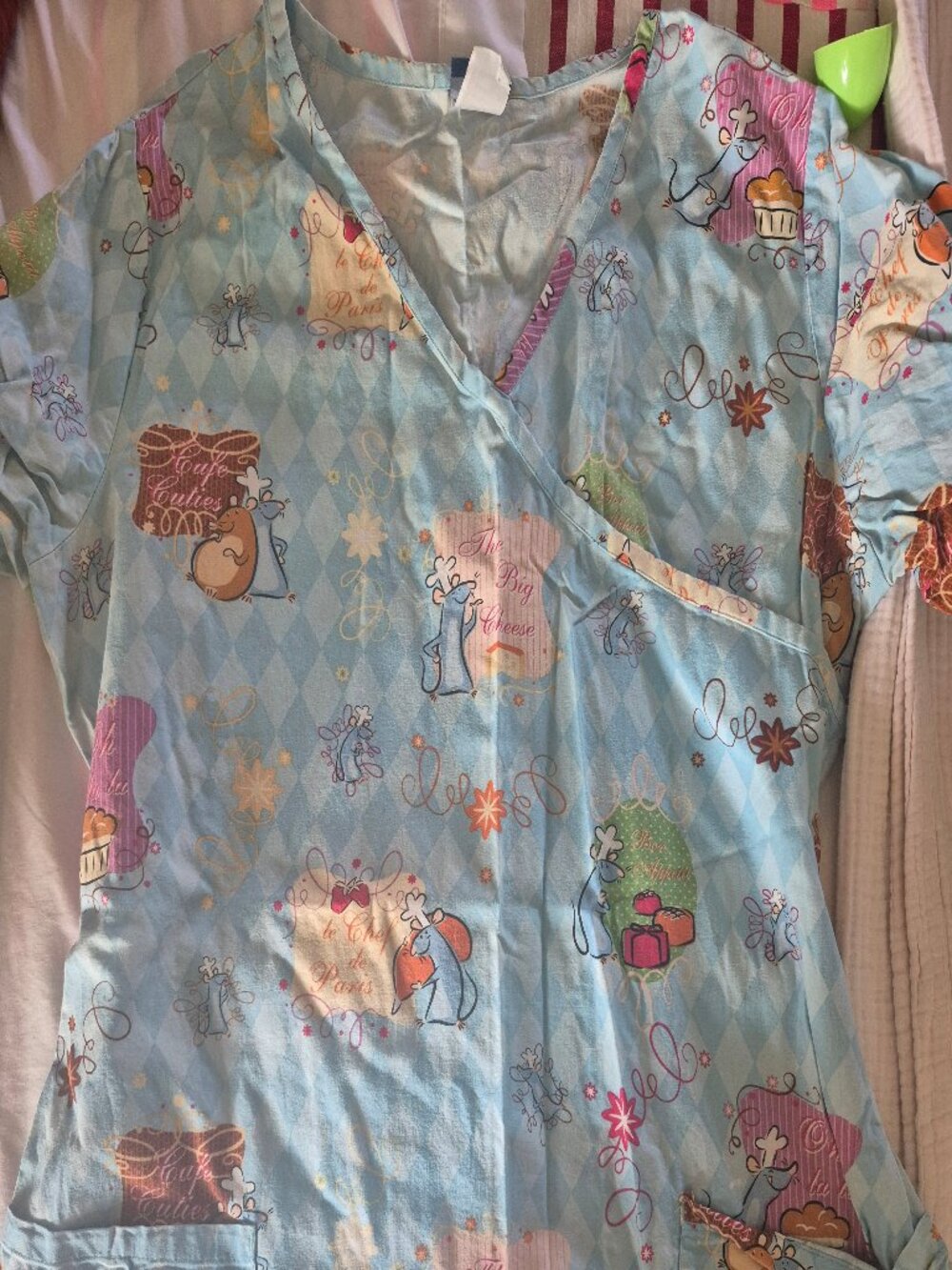 Disney Ratatouille Scrub Top